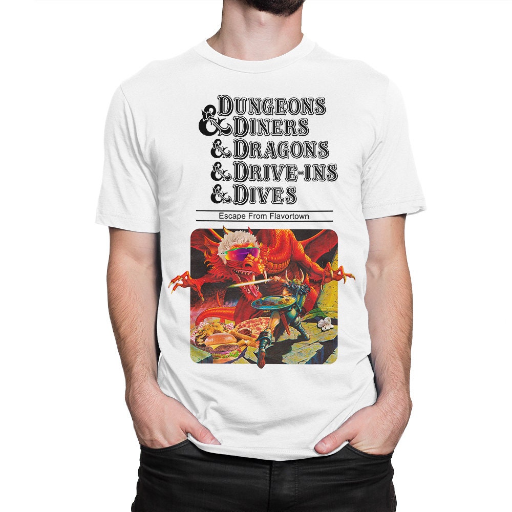 Dungeons Diners Dragons Drive-Ins Dives T-Shirt Dungeons Diners Dragons Drive-Ins Dives T-Shirt