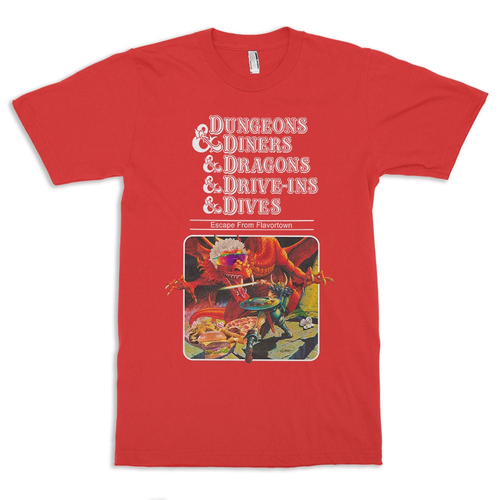 Dungeons Diners Dragons Drive-Ins Dives T-Shirt Dungeons Diners Dragons Drive-Ins Dives T-Shirt