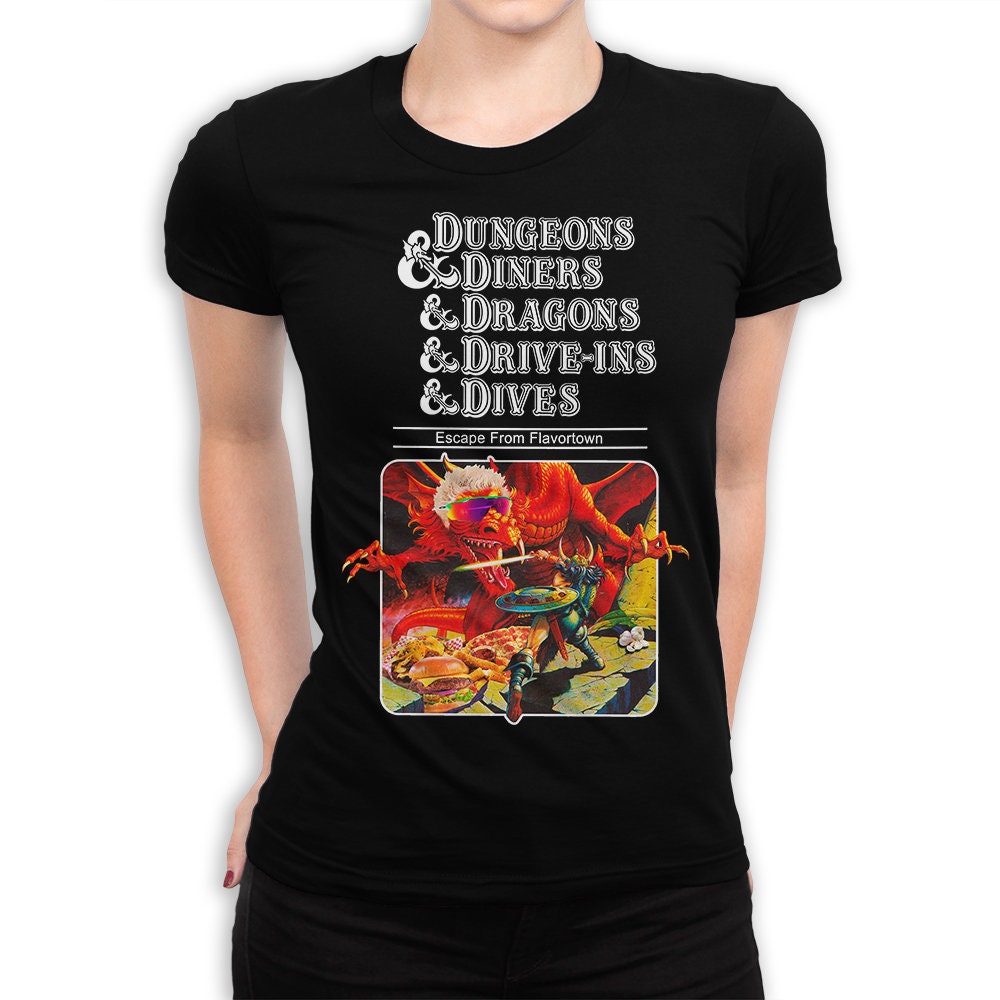 Dungeons Diners Dragons Drive-Ins Dives T-Shirt Dungeons Diners Dragons Drive-Ins Dives T-Shirt