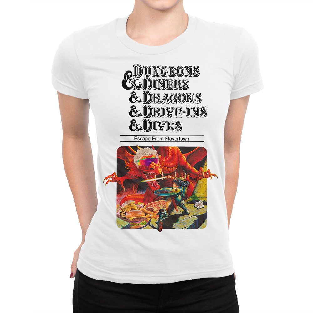 Dungeons Diners Dragons Drive-Ins Dives T-Shirt Dungeons Diners Dragons Drive-Ins Dives T-Shirt