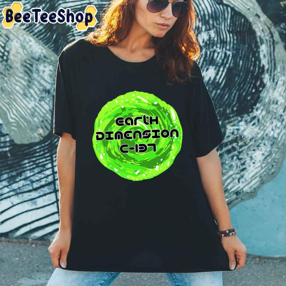 Earth Dimension C 137 unisex T-Shirt Earth Dimension C 137 unisex T-Shirt