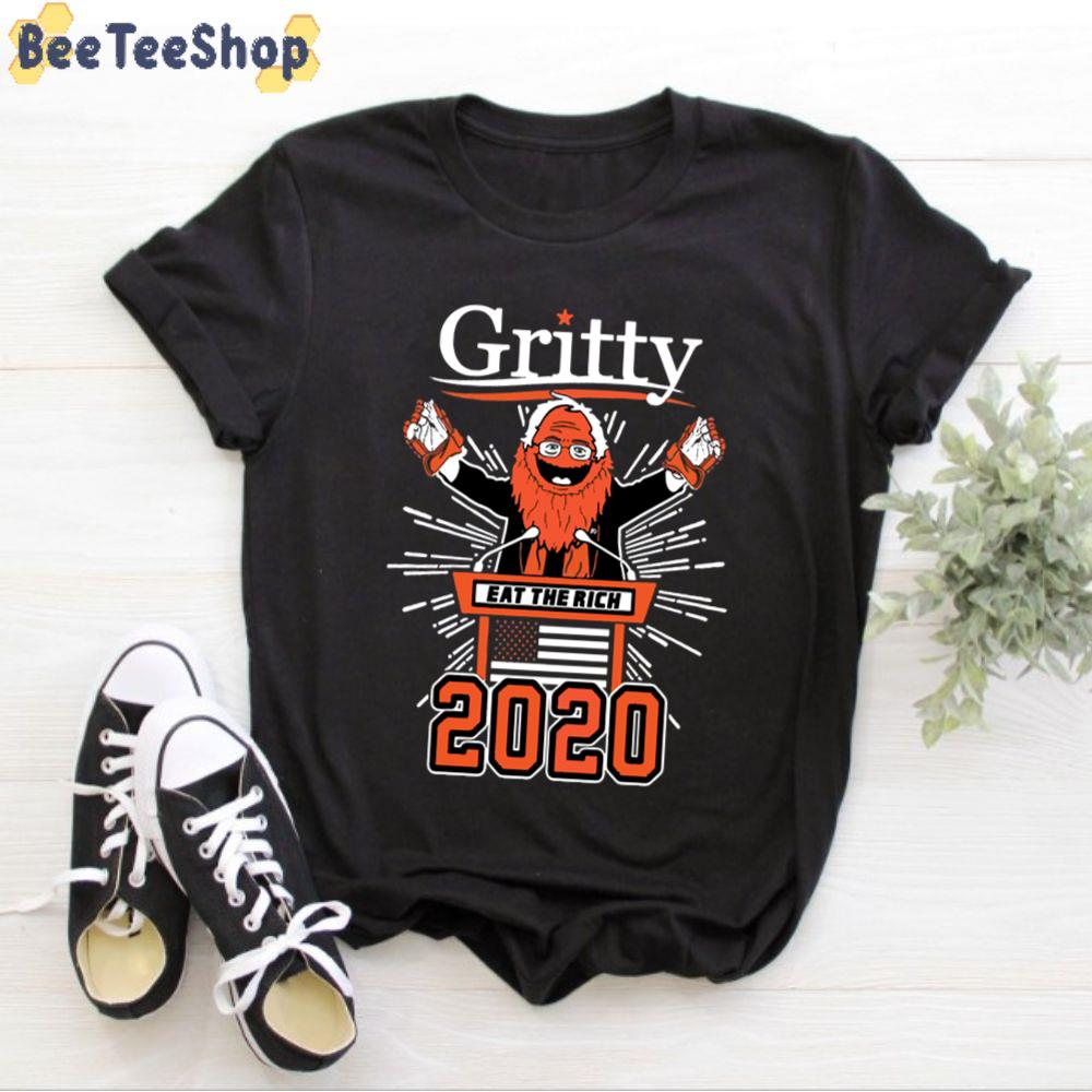 Eat The Rich 2020 Gritty Philadelphia Flyers Hockey Unisex T-Shirt Eat The Rich 2020 Gritty Philadelphia Flyers Hockey Unisex T-Shirt