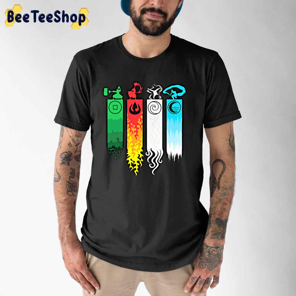 Elemental Bending Avatar Unisex T-Shirt Elemental Bending Avatar Unisex T-Shirt