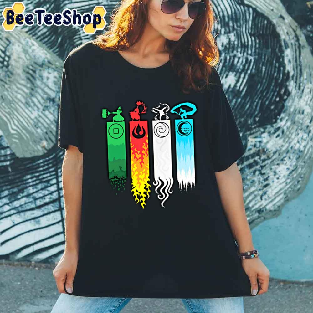 Elemental Bending Avatar Unisex T-Shirt Elemental Bending Avatar Unisex T-Shirt
