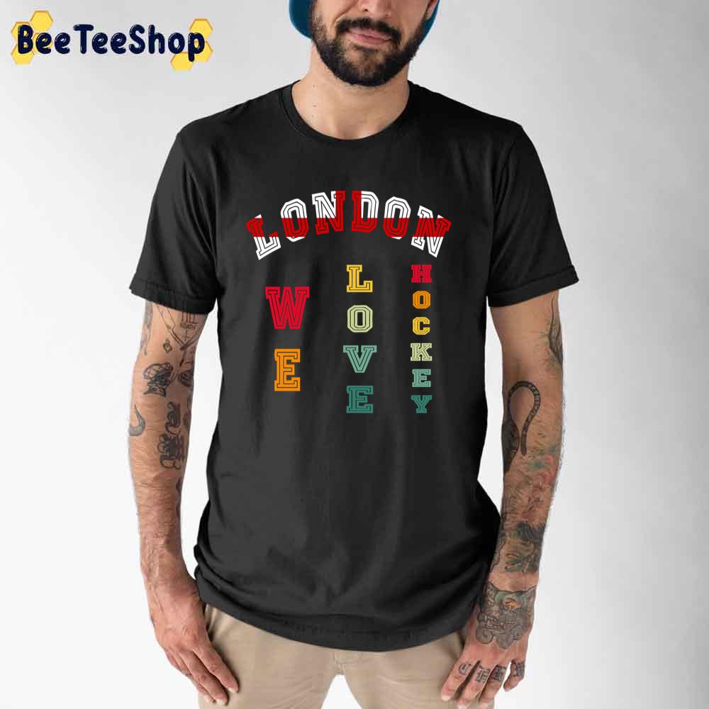 England Field We Love Hockey London Unisex T-Shirt England Field We Love Hockey London Unisex T-Shirt
