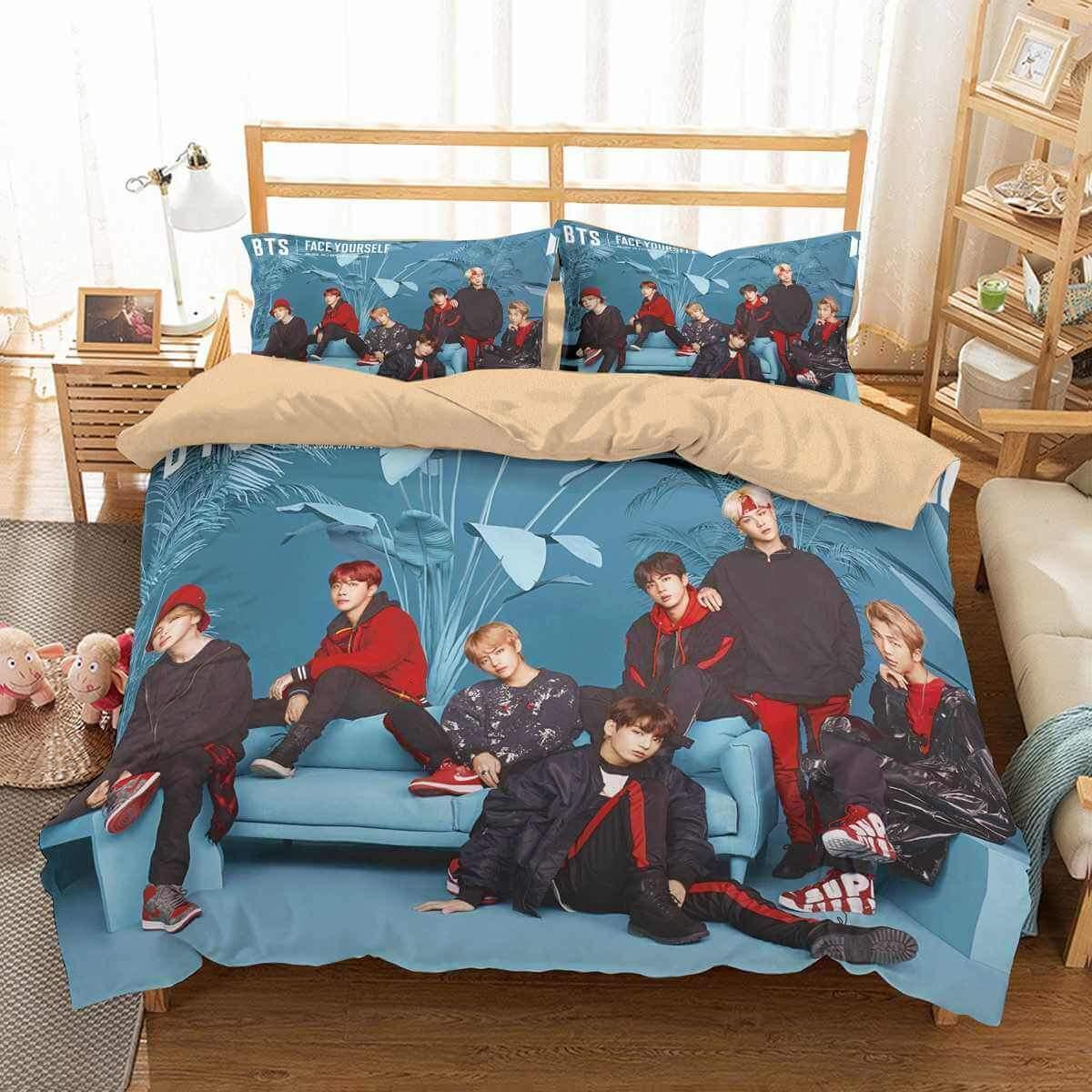 Face Yourself Bts Bedding Set Face Yourself Bts Bedding Set