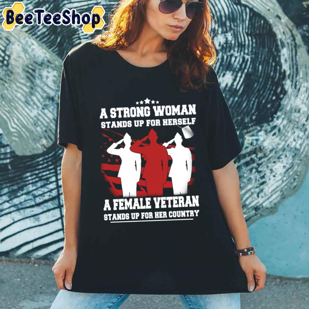 Female Veteran Pride Unisex T-Shirt Female Veteran Pride Unisex T-Shirt
