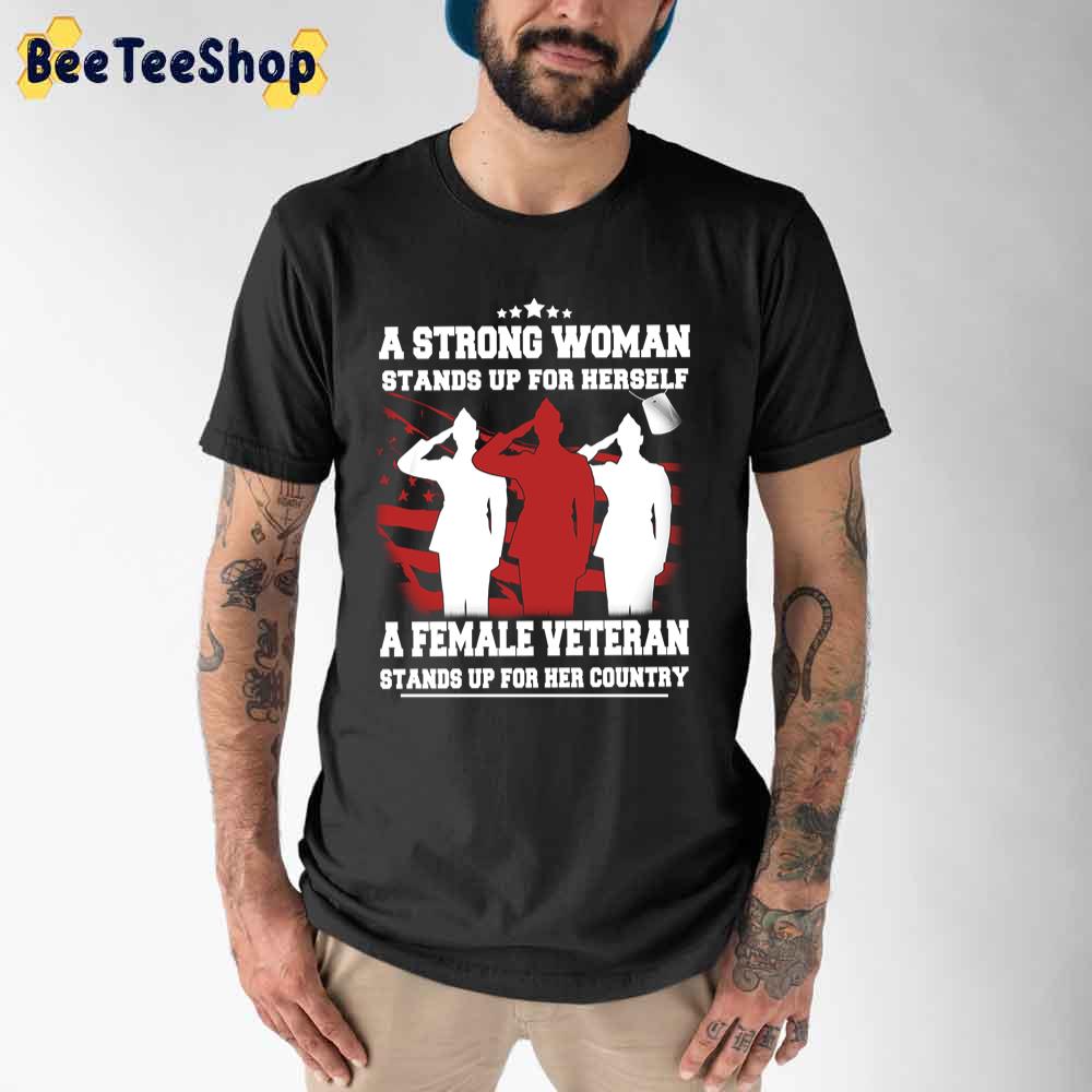 Female Veteran Pride Unisex T-Shirt Female Veteran Pride Unisex T-Shirt