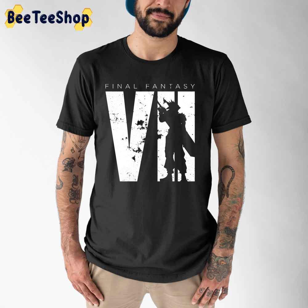 Final Fantasy Vii Minimal Unisex T-Shirt Final Fantasy Vii Minimal Unisex T-Shirt