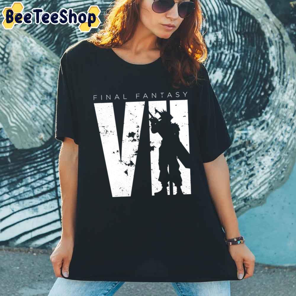 Final Fantasy Vii Minimal Unisex T-Shirt Final Fantasy Vii Minimal Unisex T-Shirt