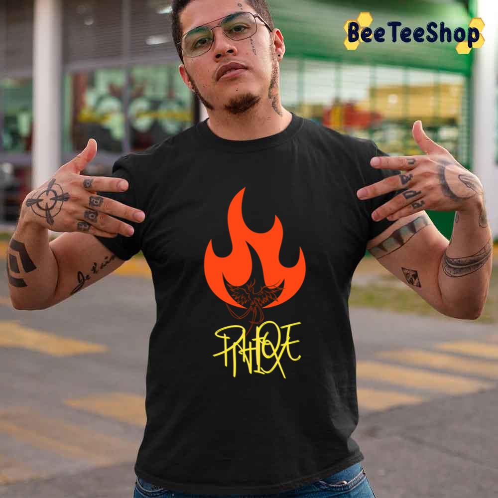 Fire Phoenix Suns Basketball Unisex T-Shirt Fire Phoenix Suns Basketball Unisex T-Shirt
