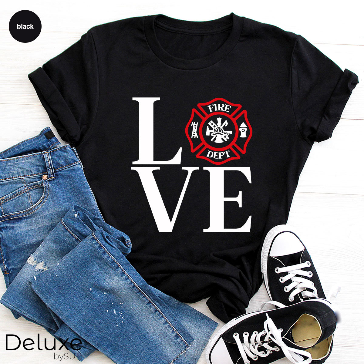 Firefighter Logo Unisex T-Shirt Firefighter Logo Unisex T-Shirt