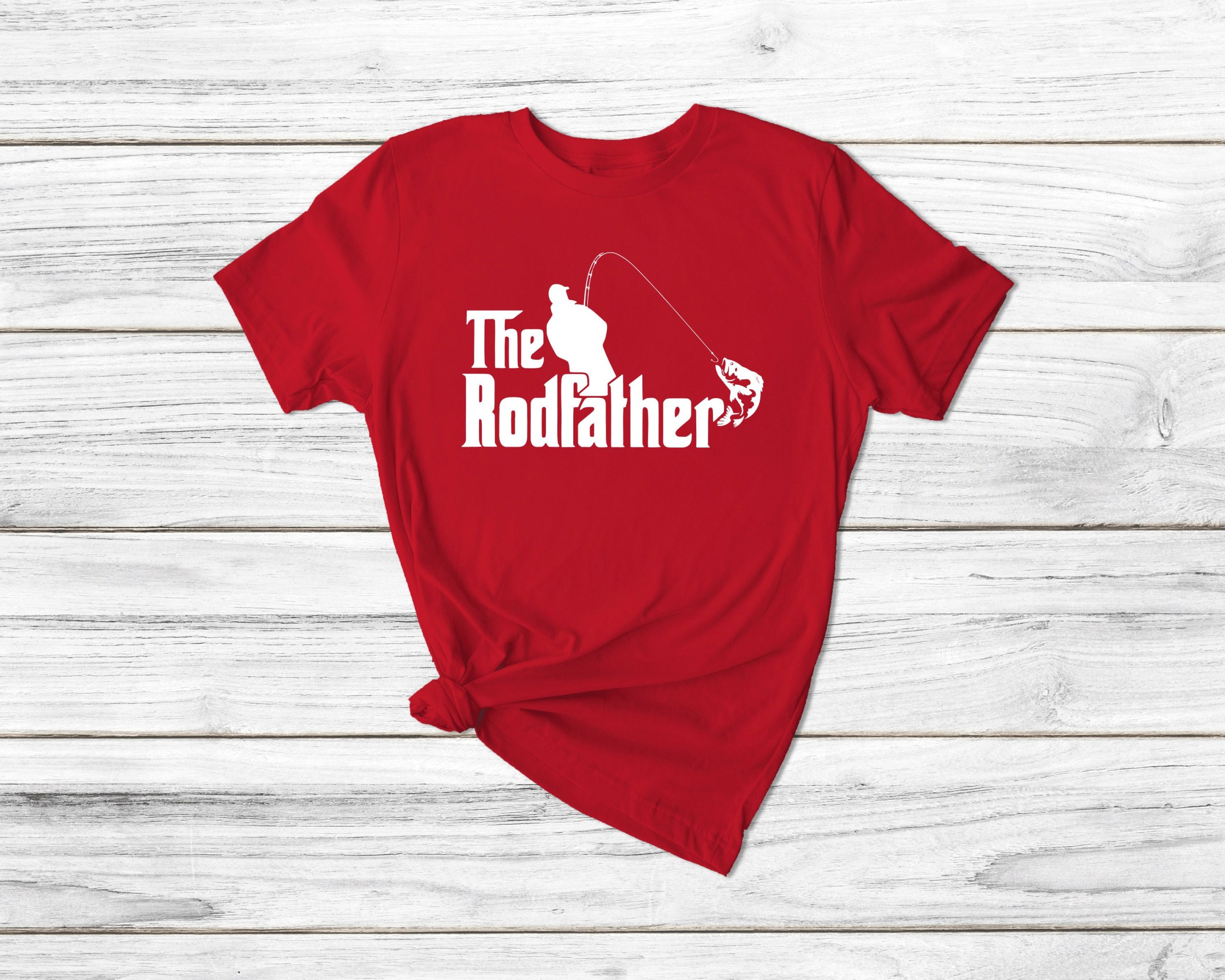 Fishing Lover The Rodfather Happy Father's Day Unisex T-Shirt Fishing Lover The Rodfather Happy Father's Day Unisex T-Shirt