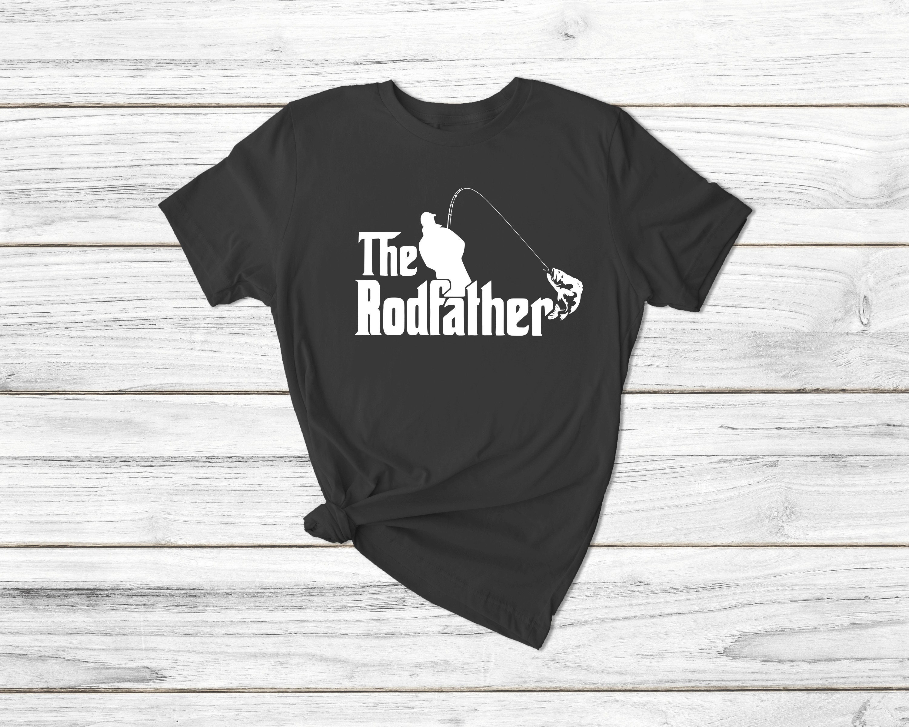 Fishing Lover The Rodfather Happy Father’s Day Unisex T-Shirt