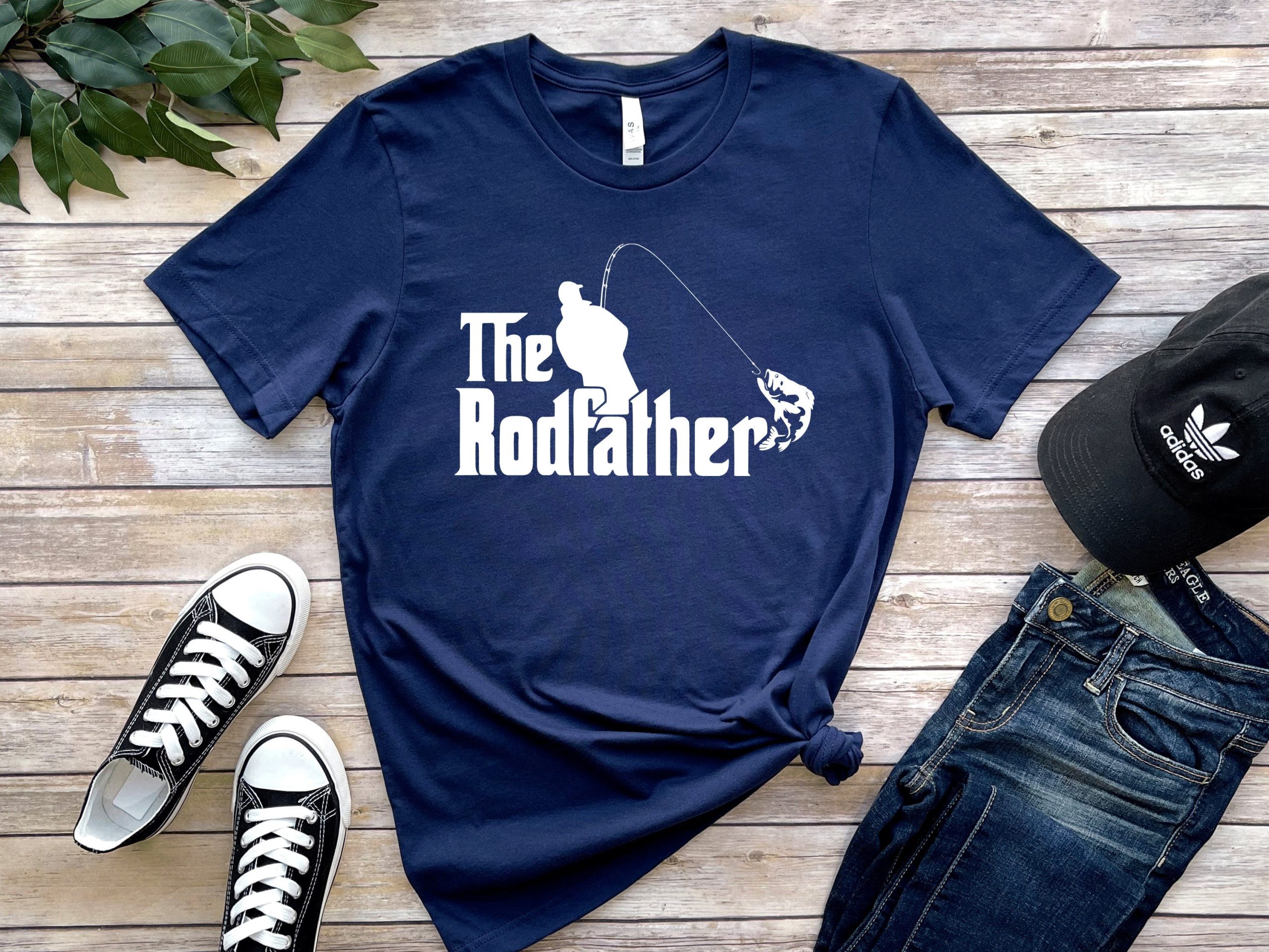 Fishing Lover The Rodfather Happy Father's Day Unisex T-Shirt Fishing Lover The Rodfather Happy Father's Day Unisex T-Shirt