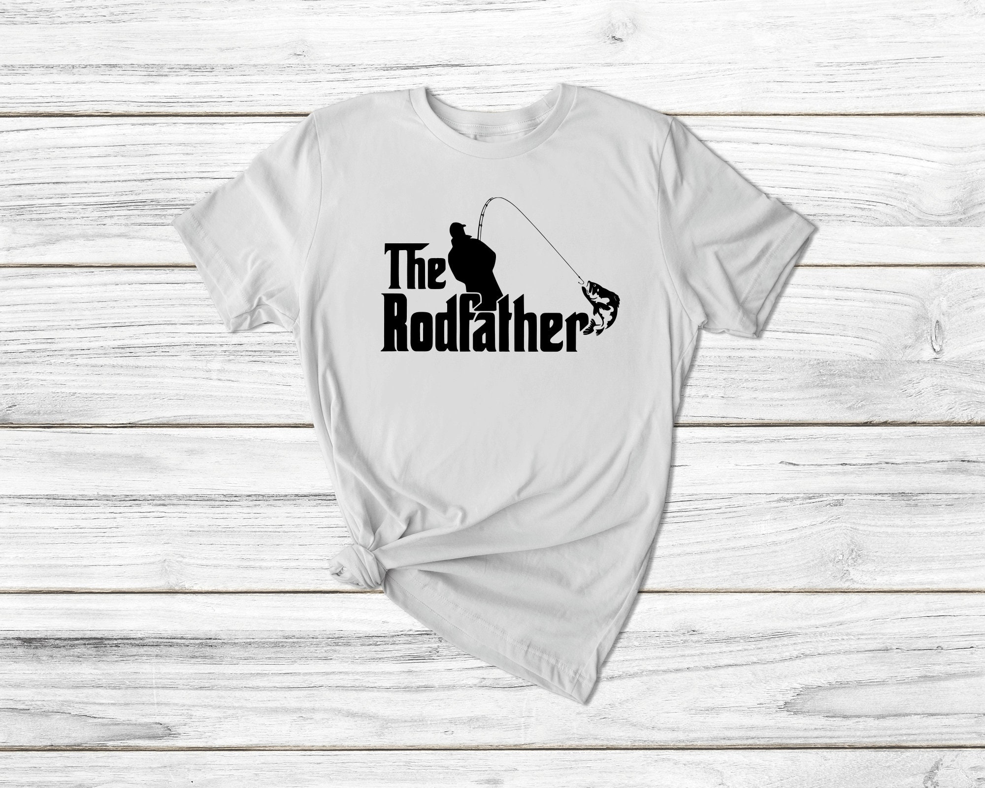 Fishing Lover The Rodfather Happy Father's Day Unisex T-Shirt Fishing Lover The Rodfather Happy Father's Day Unisex T-Shirt