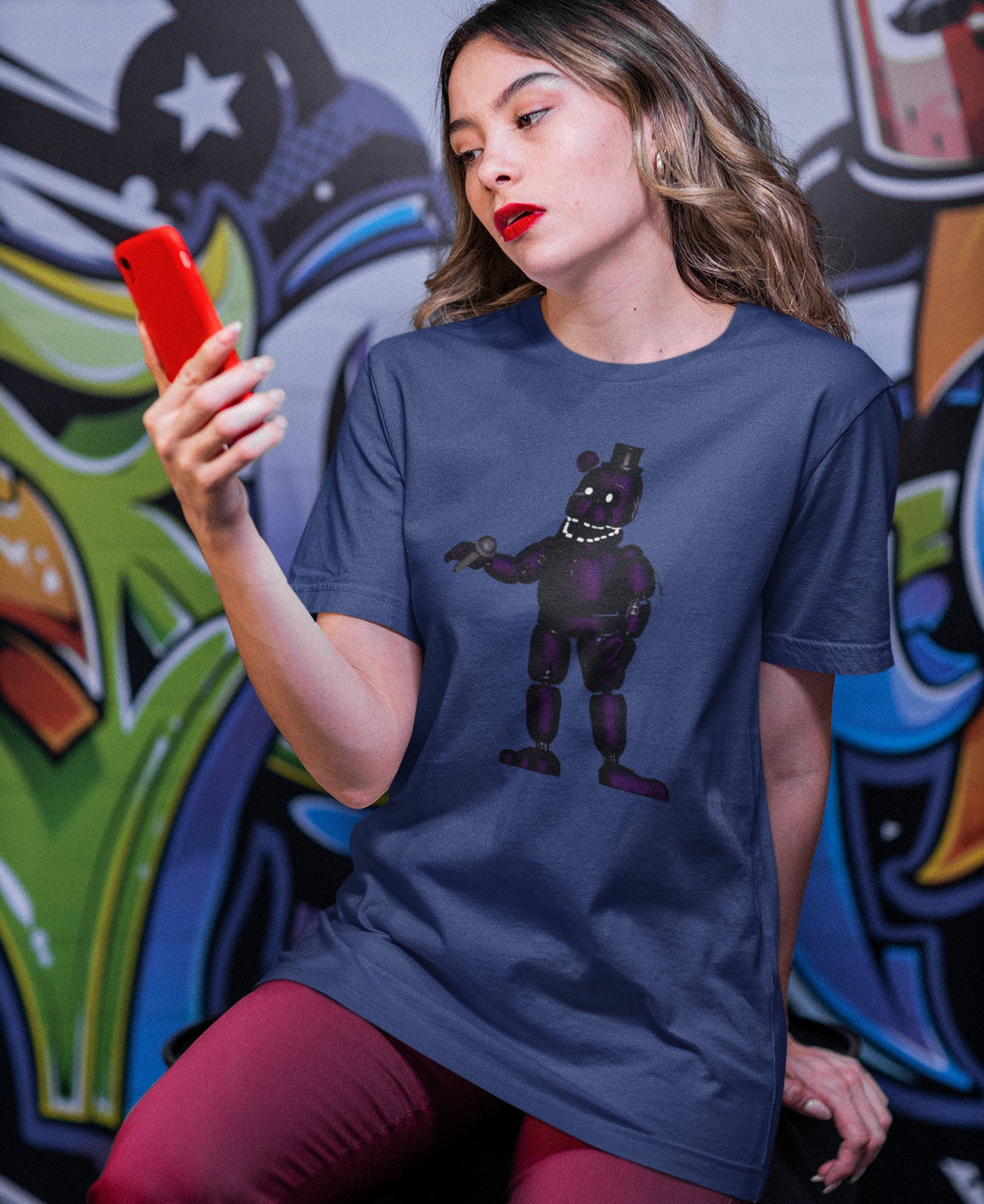 Five Nights At Freddy Unisex T-Shirt Five Nights At Freddy Unisex T-Shirt