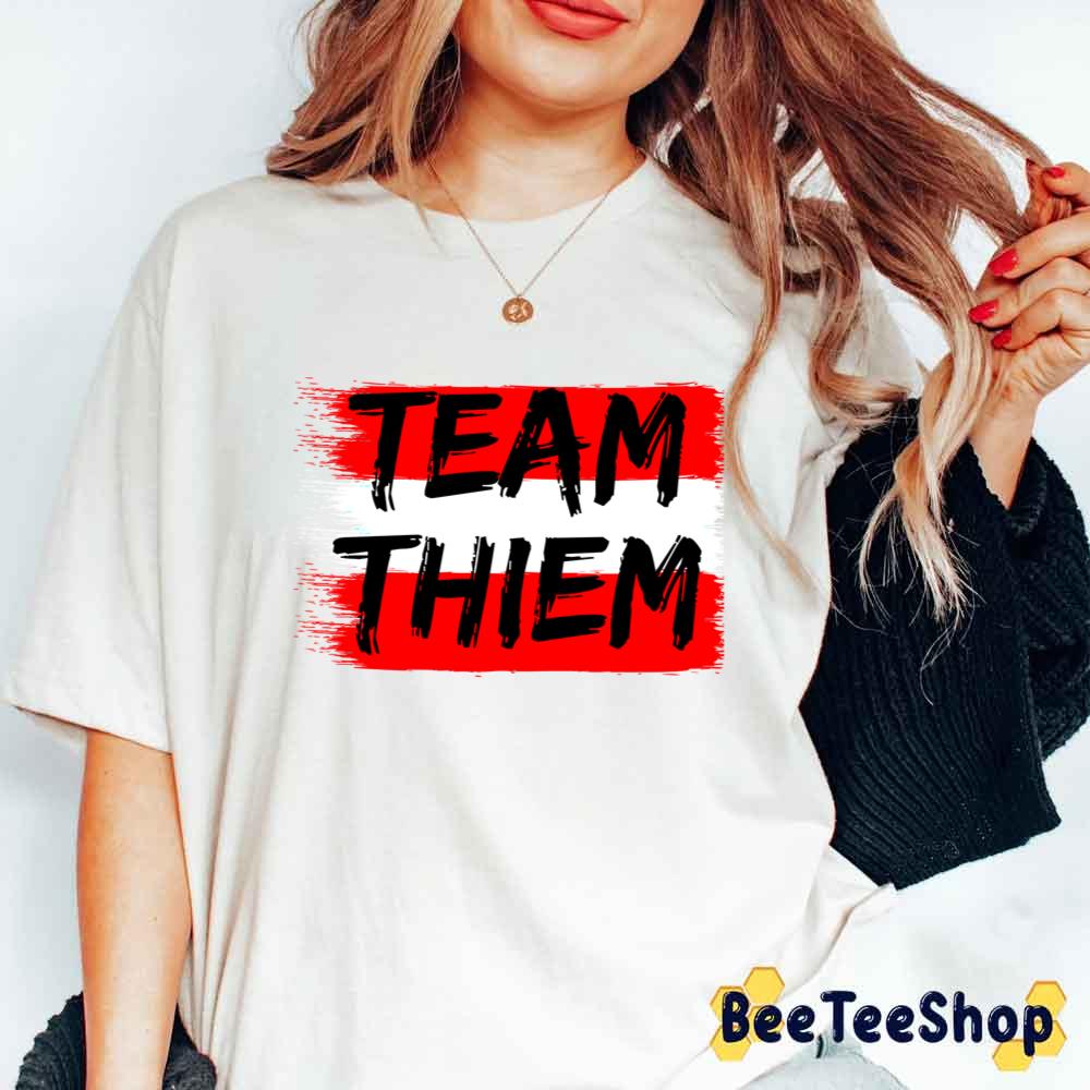 Flag Dominic Thiem Tennis Unisex T-Shirt Flag Dominic Thiem Tennis Unisex T-Shirt