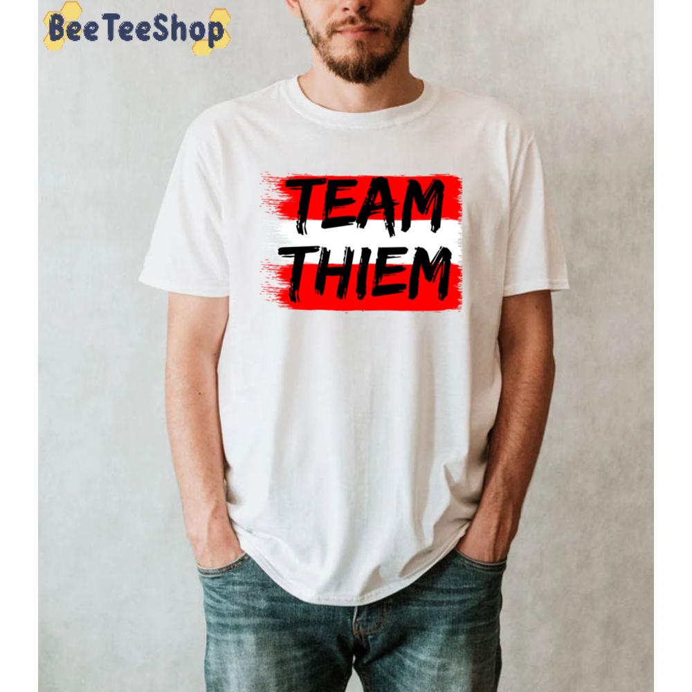 Flag Dominic Thiem Tennis Unisex T-Shirt Flag Dominic Thiem Tennis Unisex T-Shirt