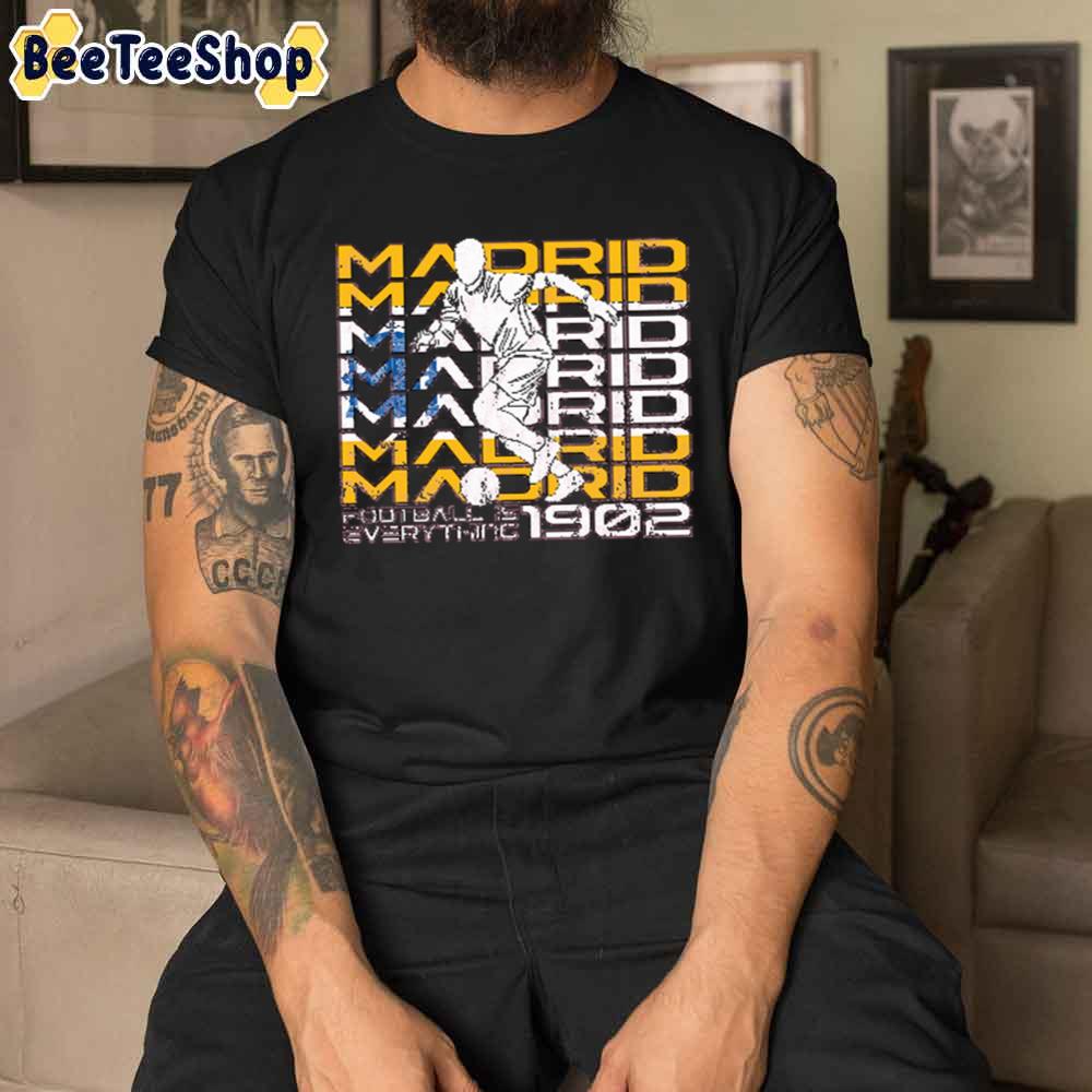 Football Is Everything Real Madrid Attack Retro Football Unisex T-Shirt Football Is Everything Real Madrid Attack Retro Football Unisex T-Shirt