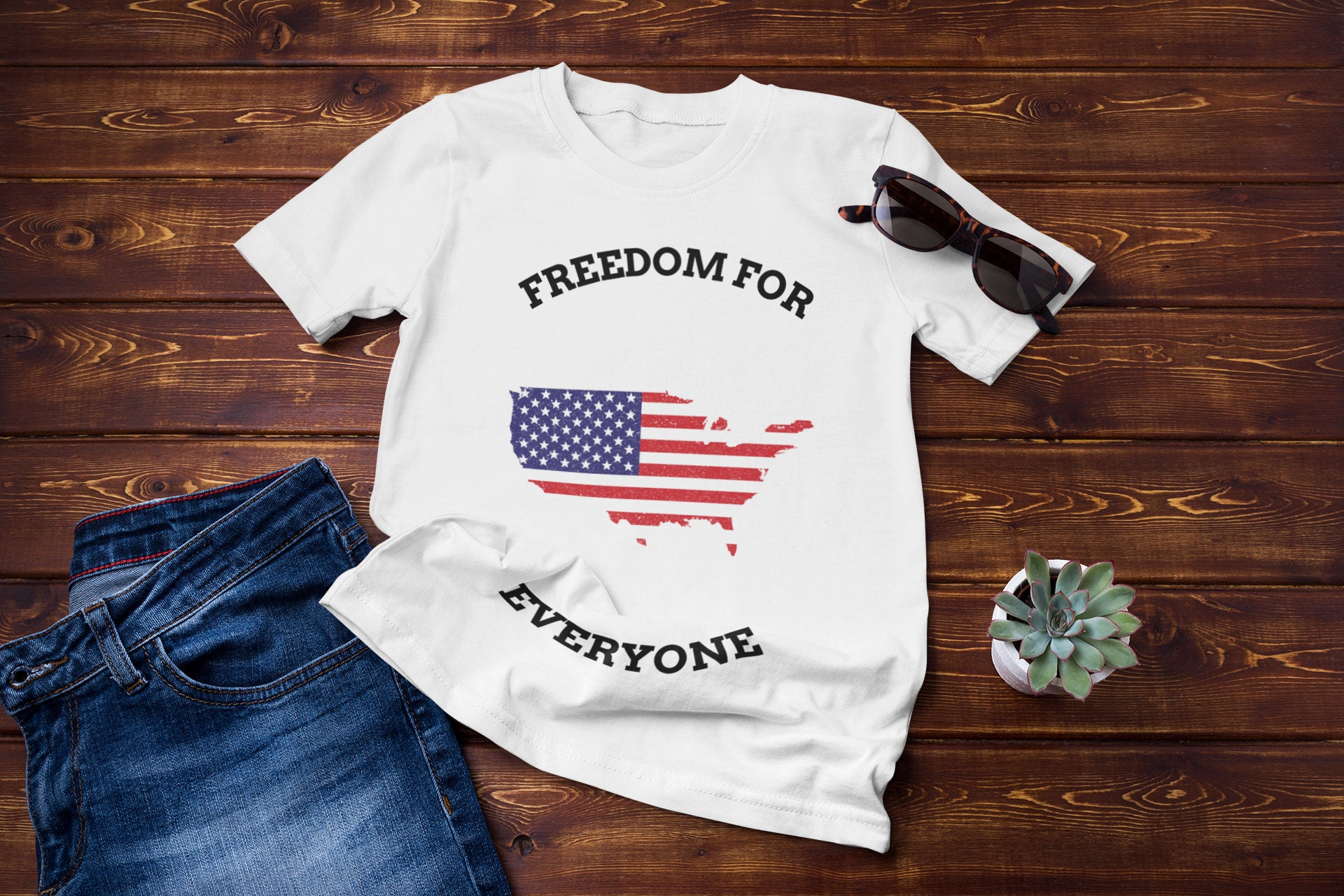 Freedom For Averyone Memorial Day Unisex T-Shirt Freedom For Averyone Memorial Day Unisex T-Shirt