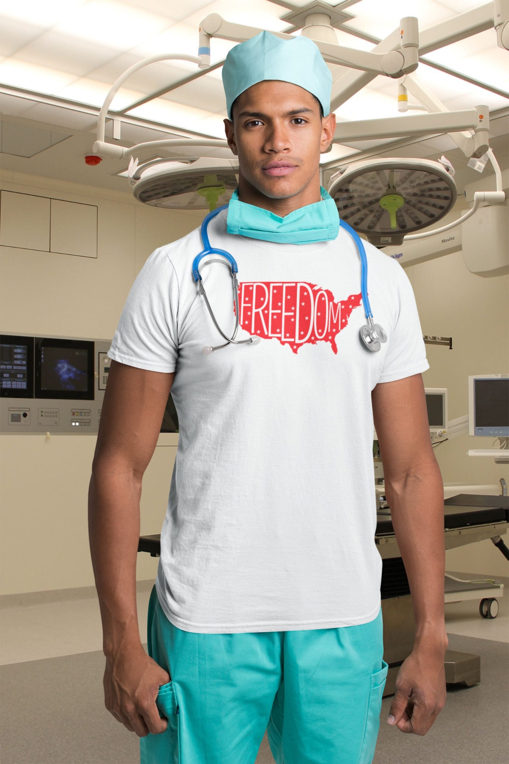 Freedom Usa Red Style Unisex T-Shirt Freedom Usa Red Style Unisex T-Shirt