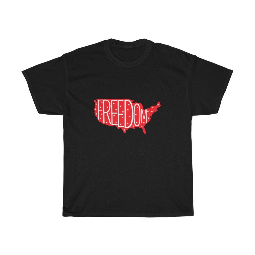 Freedom Usa Red Style Unisex T-Shirt Freedom Usa Red Style Unisex T-Shirt