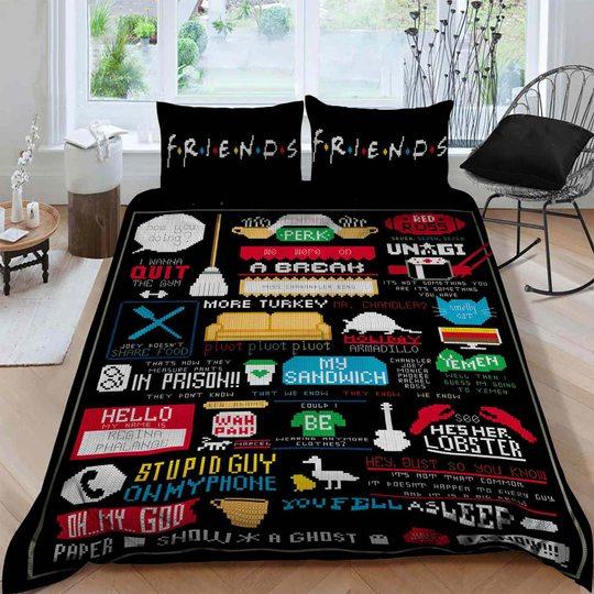 Friends Tv Show Bedding Set Friends Tv Show Bedding Set