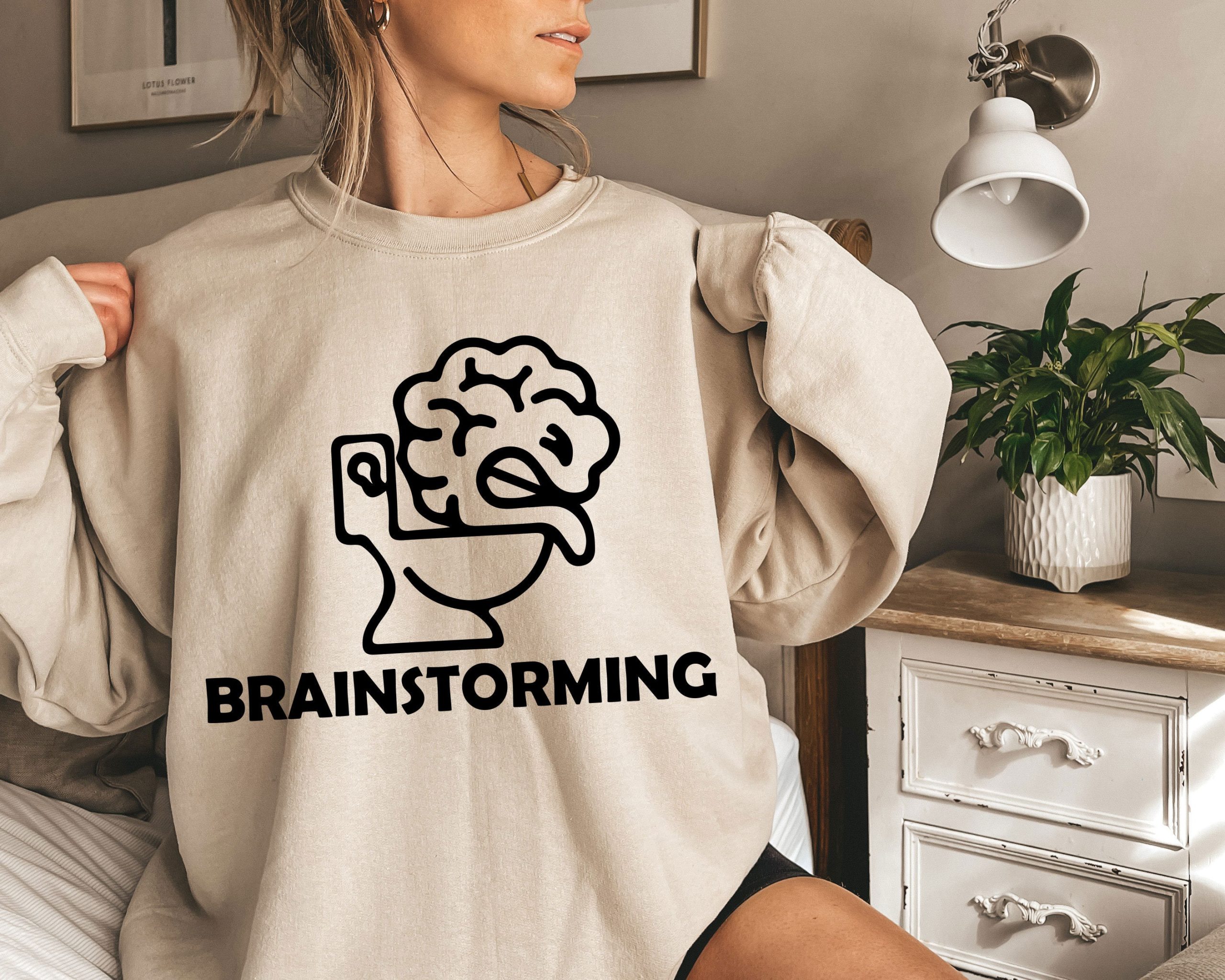 Funny Brainstorming Funny Unisex Sweatshirt Funny Brainstorming Funny Unisex Sweatshirt