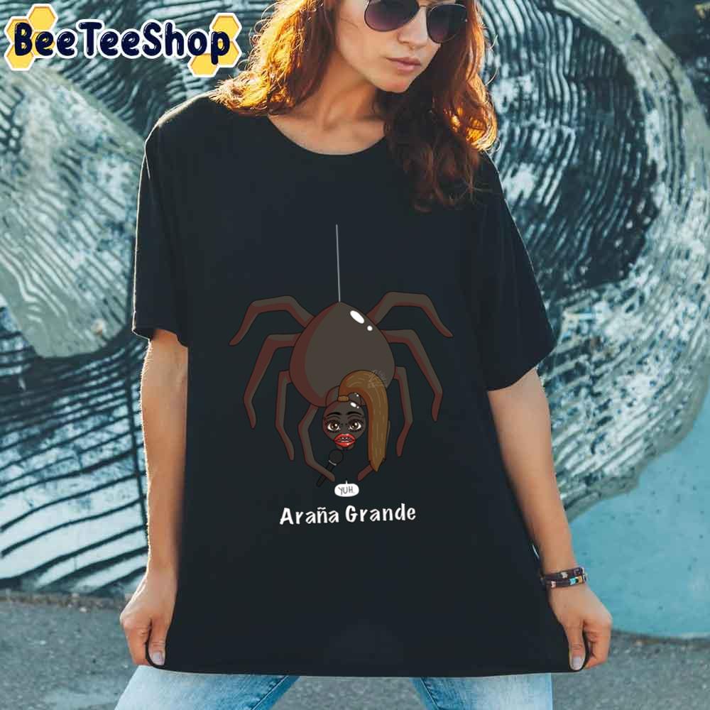 Funny Cartoon Ariana Grande Unisex T-Shirt Funny Cartoon Ariana Grande Unisex T-Shirt