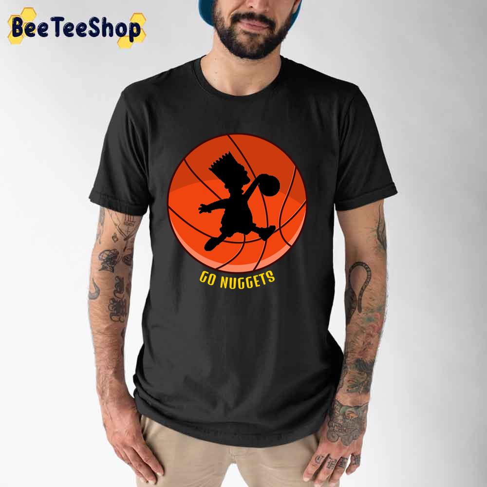 Funny Cartoon Denver Nuggets Basketball Unisex T-Shirt Funny Cartoon Denver Nuggets Basketball Unisex T-Shirt