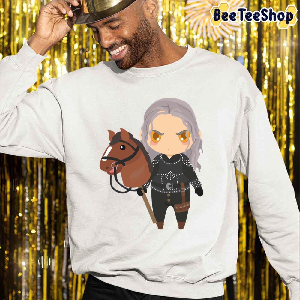 Funny Chibi Geralt The Witcher Unisex Sweatshirt Funny Chibi Geralt The Witcher Unisex Sweatshirt