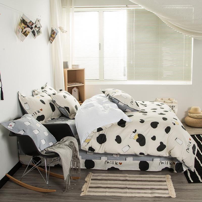 Funny Cute Cow Print Bedding Set Funny Cute Cow Print Bedding Set