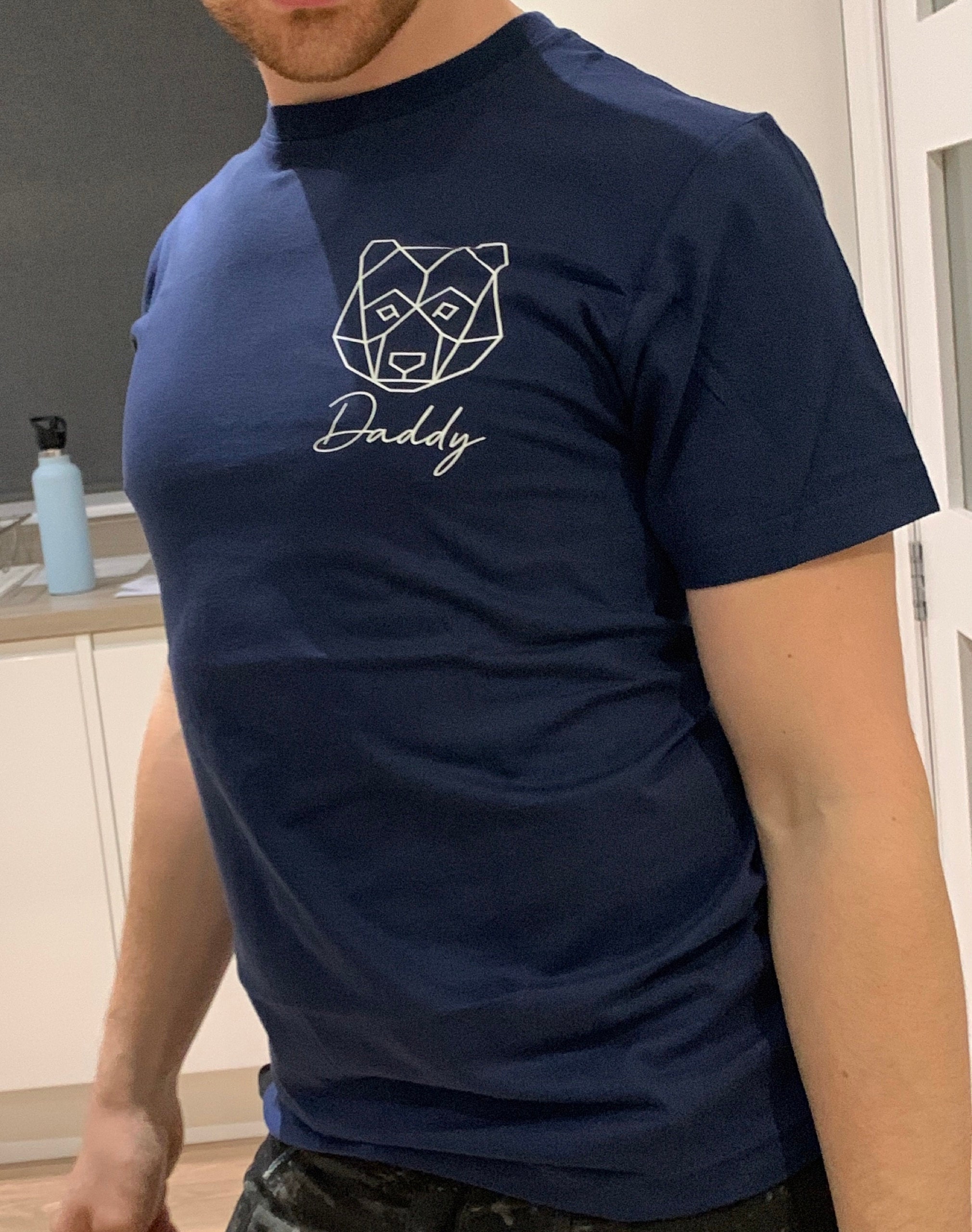 Funny Daddy Bear Logo Happy Father's Day Unisex T-Shirt Funny Daddy Bear Logo Happy Father's Day Unisex T-Shirt