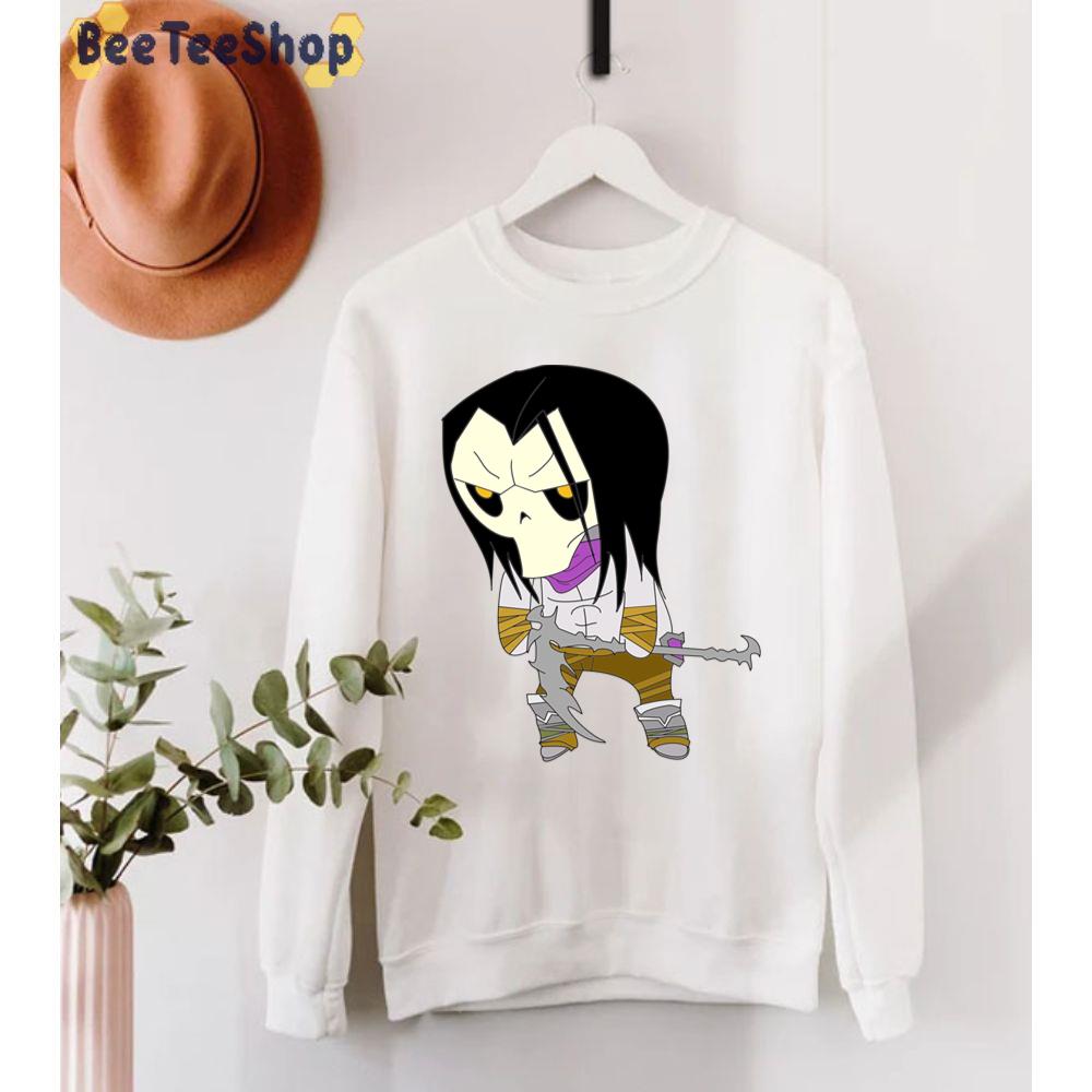 Funny Death Chibi From Darksiders Game Unisex T-Shirt Funny Death Chibi From Darksiders Game Unisex T-Shirt