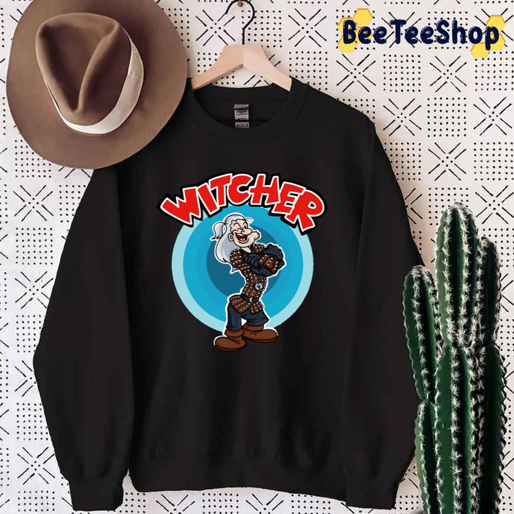 Funny Popeye Witcher The Witcher Unisex T-Shirt Funny Popeye Witcher The Witcher Unisex T-Shirt