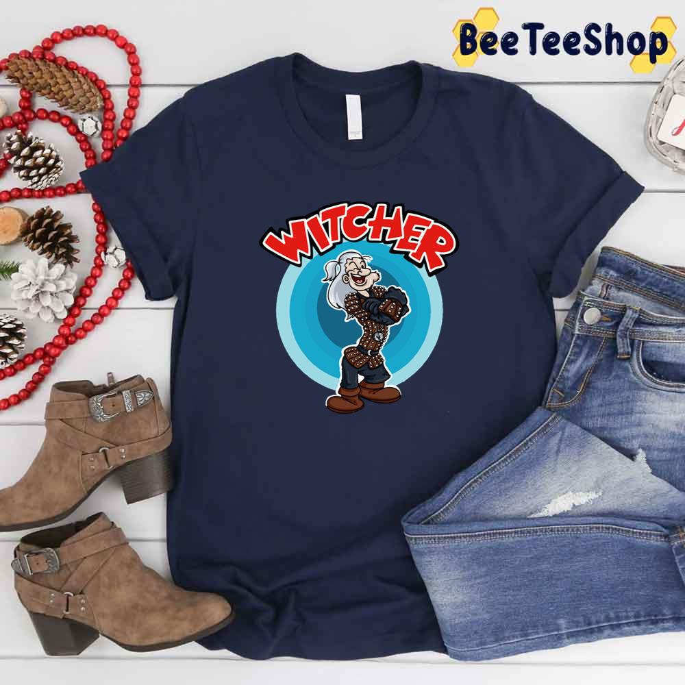 Funny Popeye Witcher The Witcher Unisex T-Shirt Funny Popeye Witcher The Witcher Unisex T-Shirt