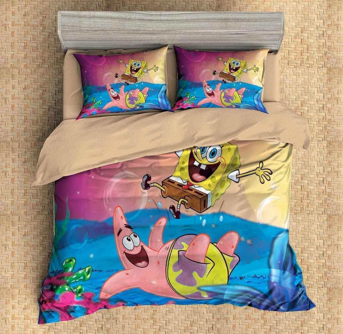 Funny Spongebob Squarepants Bedding Set Funny Spongebob Squarepants Bedding Set