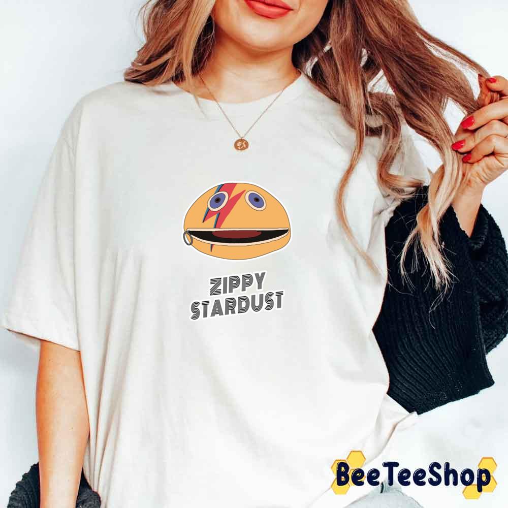 Funny Zippy Stardust David Bowie Style Unisex T-Shirt Funny Zippy Stardust David Bowie Style Unisex T-Shirt