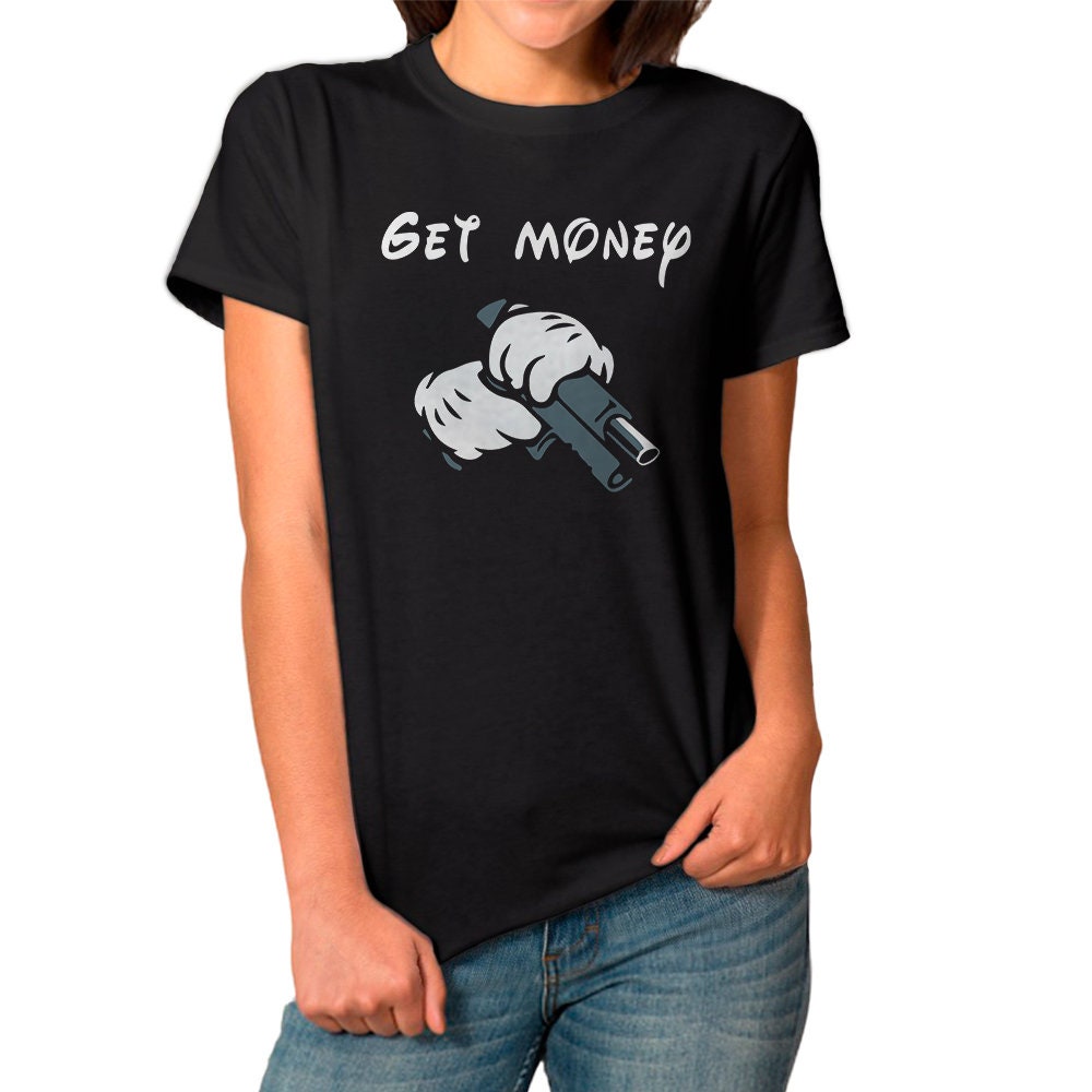 Gangsta Mickey Mouse Get Money T-Shirt Gangsta Mickey Mouse Get Money T-Shirt