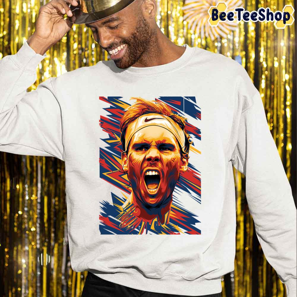 Garaphic Design Rafael Nadal Tennis Player Unisex Sweatshirt Garaphic Design Rafael Nadal Tennis Player Unisex Sweatshirt