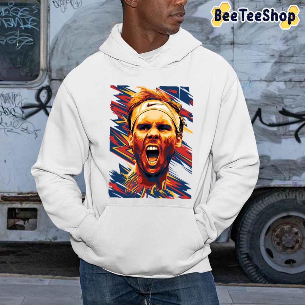 Garaphic Design Rafael Nadal Tennis Player Unisex Sweatshirt Garaphic Design Rafael Nadal Tennis Player Unisex Sweatshirt