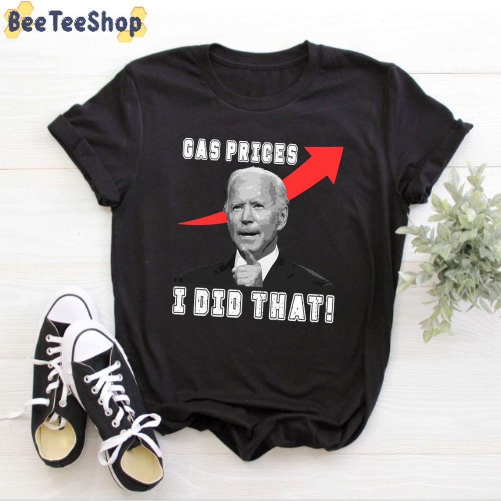 Gas Prices Bidenflation Meme Unisex T-Shirt Gas Prices Bidenflation Meme Unisex T-Shirt