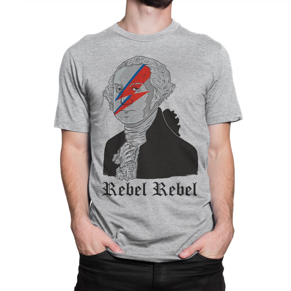 George Washington Rebel Rebel T-Shirt George Washington Rebel Rebel T-Shirt