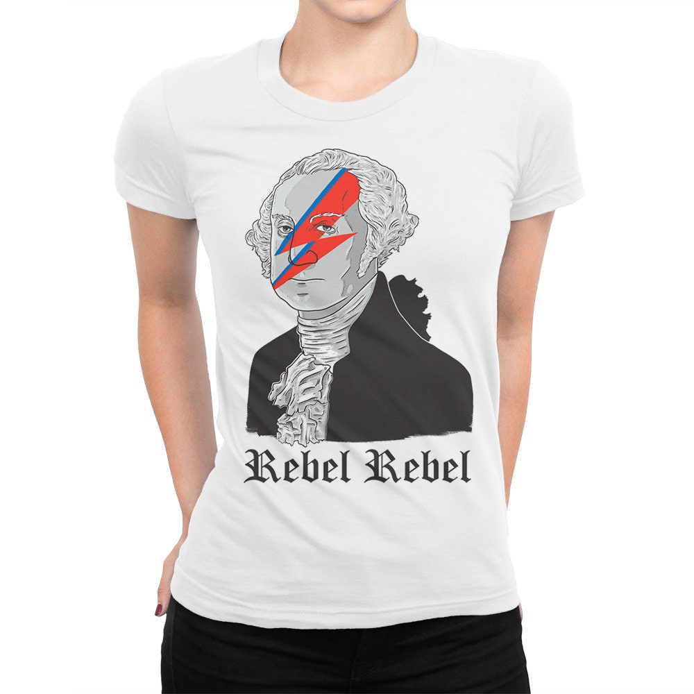 George Washington Rebel Rebel T-Shirt George Washington Rebel Rebel T-Shirt