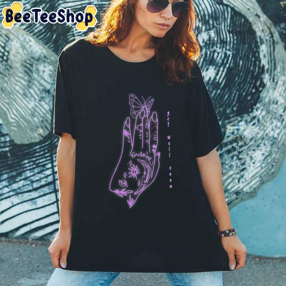 Get Well Soon Tattooed Hand Unisex T-Shirt Get Well Soon Tattooed Hand Unisex T-Shirt