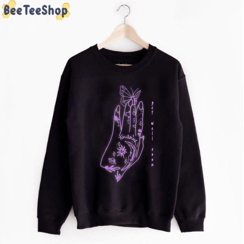 Get Well Soon Tattooed Hand Unisex T-Shirt Get Well Soon Tattooed Hand Unisex T-Shirt