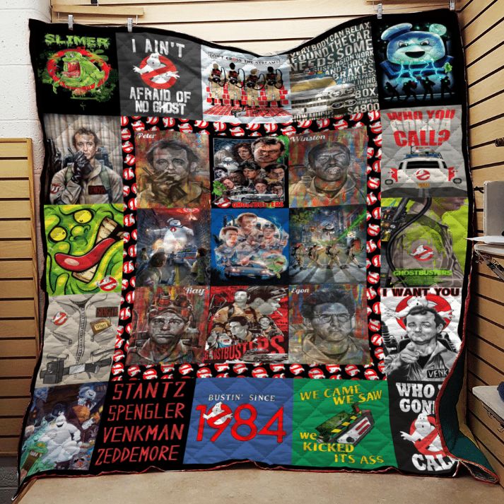 Ghostbusters Collage Quilt Blanket Ghostbusters Collage Quilt Blanket