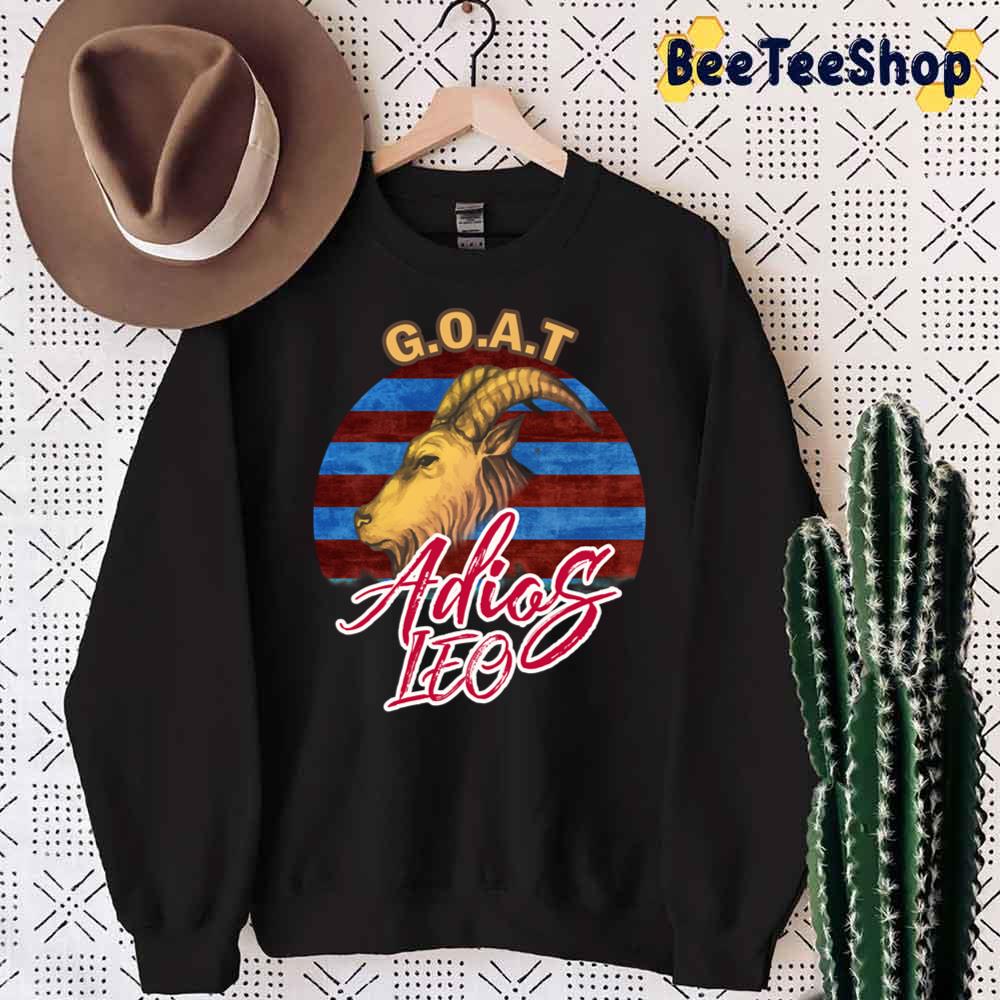 Goat Adioa Leo Lionel Messi Football Unisex T-Shirt Goat Adioa Leo Lionel Messi Football Unisex T-Shirt