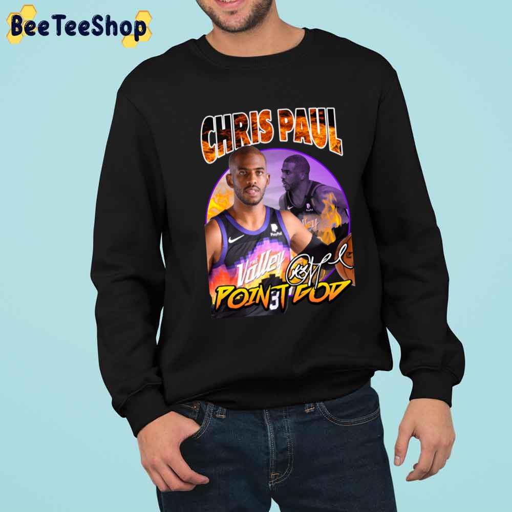 God Vintage Chris Paulpoint Phoenix Suns Basketball Unisex T-Shirt God Vintage Chris Paulpoint Phoenix Suns Basketball Unisex T-Shirt